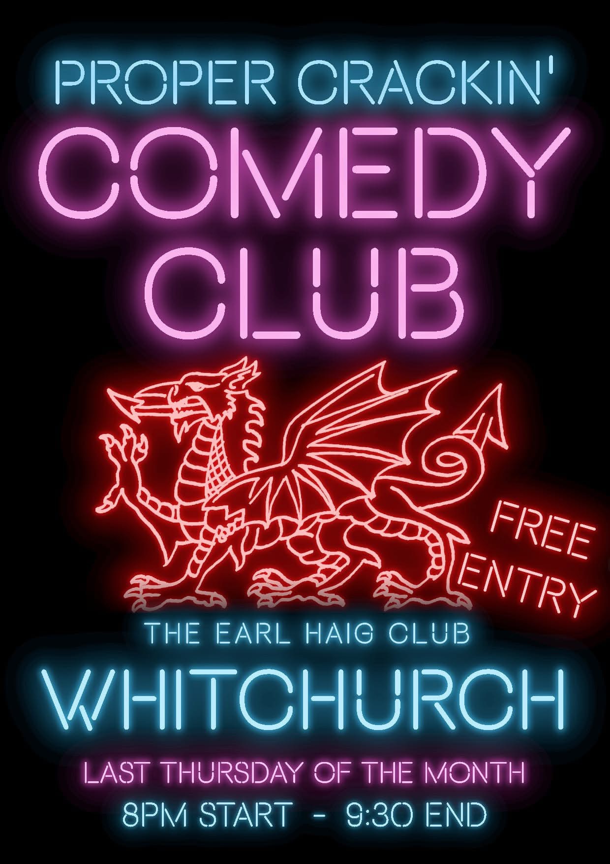 Proper Crackin’ Comedy Club